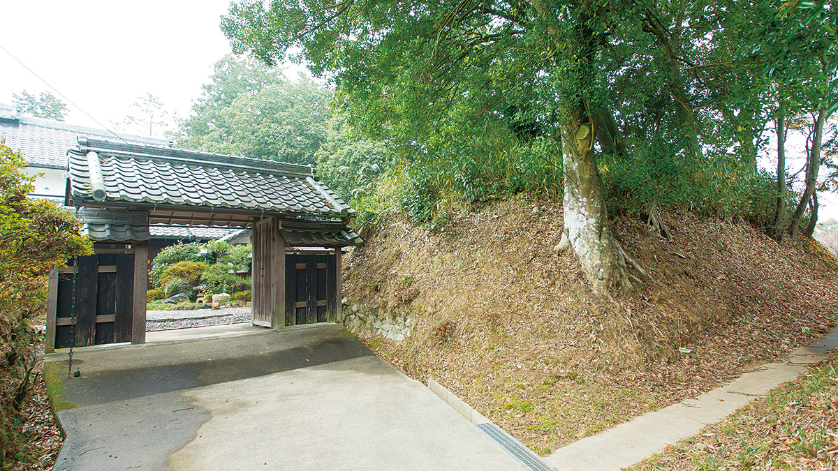 甲賀の中世城館群 - 城門