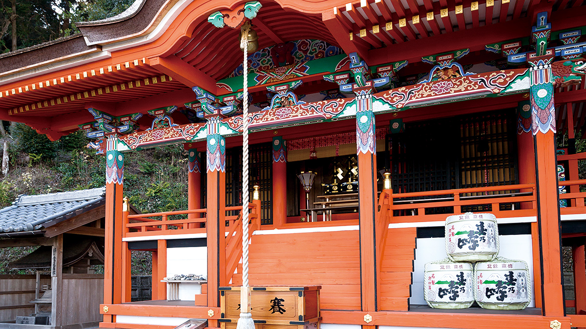 甲贺众团结一心的守护神社