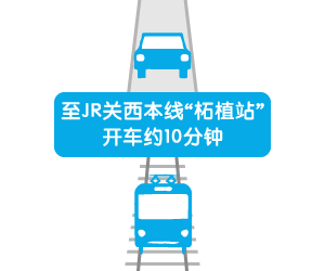 至JR关西本线“柘植站”开车约10分钟