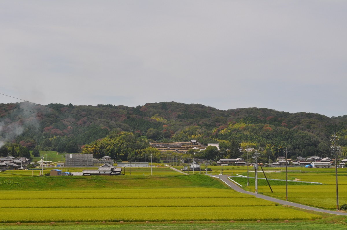 Hijiyama-jo Castle Ruins, the location of the hard-fought Tensho Iga War